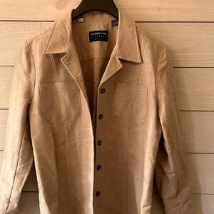 Liz Claiborne Lizsport petite Beige Shirt Jacket